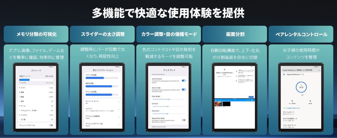 Android15 タブレット⭕️10インチ⭕️7点セット