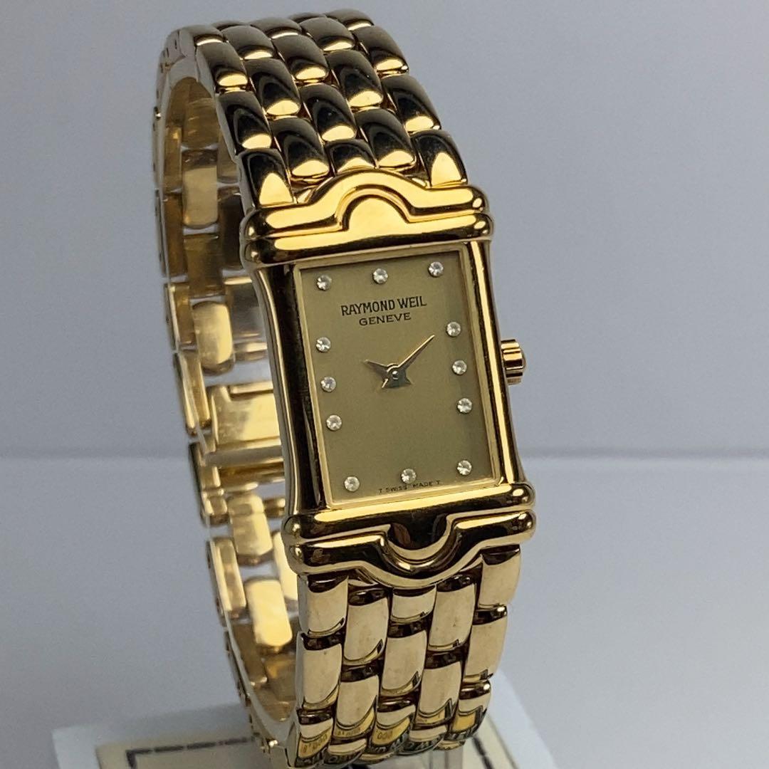 ★未使用 18KGP RAYMOND WEIL 純正SSベルト スイス製 高級品