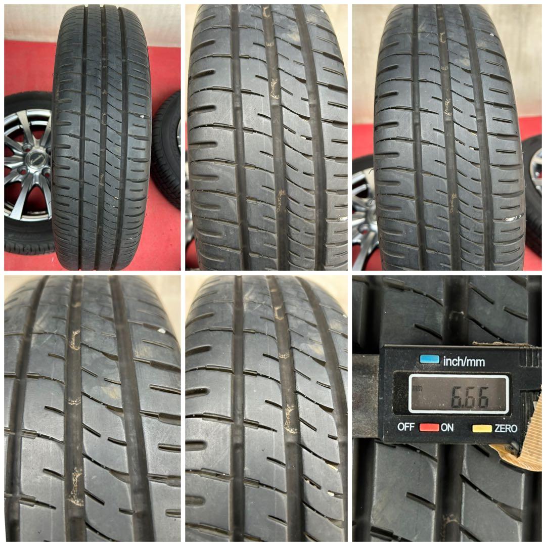 EXCEEDER社外ホイール13インチ×4.00B＋43 PCD100/4穴