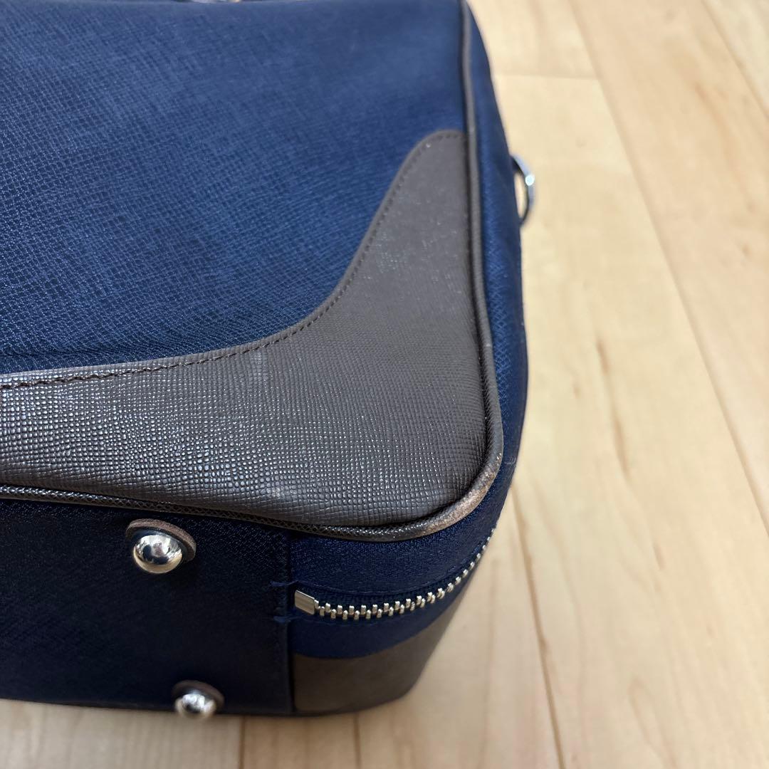 Pellemorbidaビジネスバッグ　紺