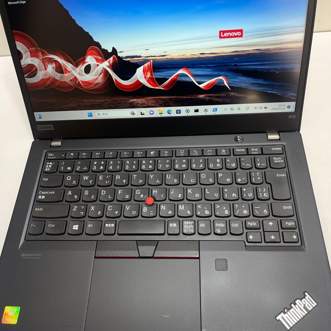#808 レノボ ThinkPad X13 Ryzen 5 Pro 4650U