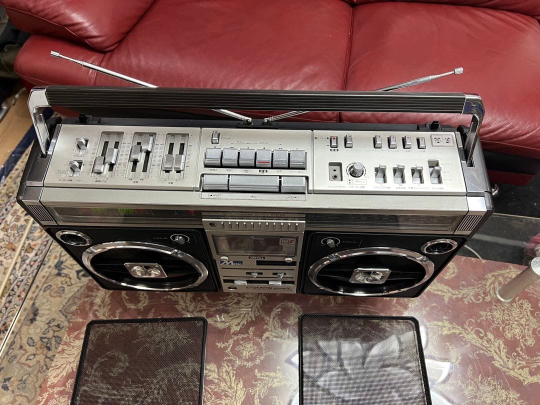 内蔵BLTに変更可能 SHARP ラジカセ GF-508SB整備済 動作品美品