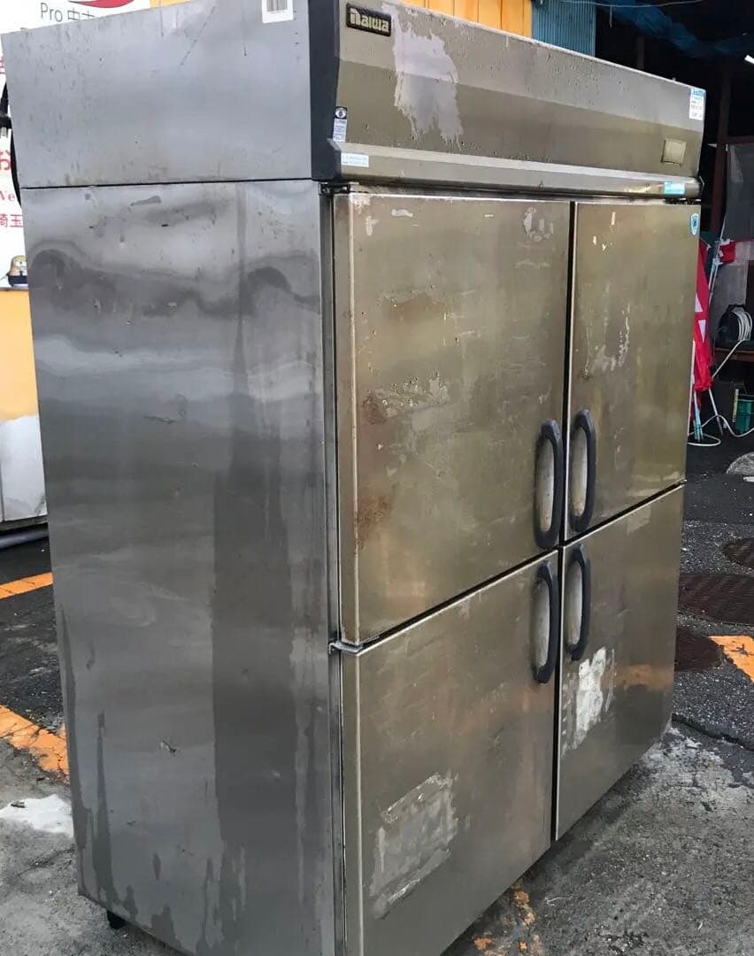 超安　業務用　冷凍庫　大和4ドアDRK 503SS-EC 動作温度チェック済み