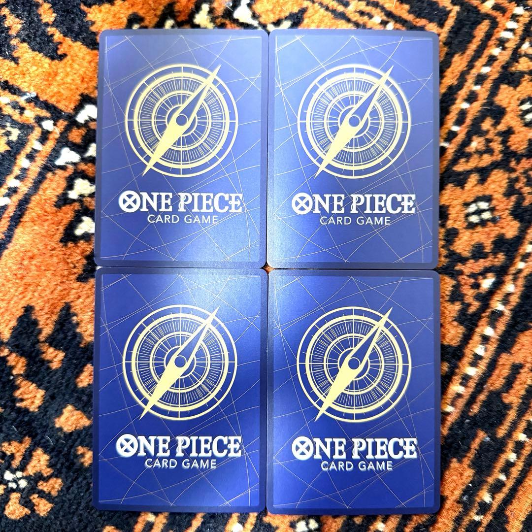 ワンピースカード 少女 4枚セット 【P-096】