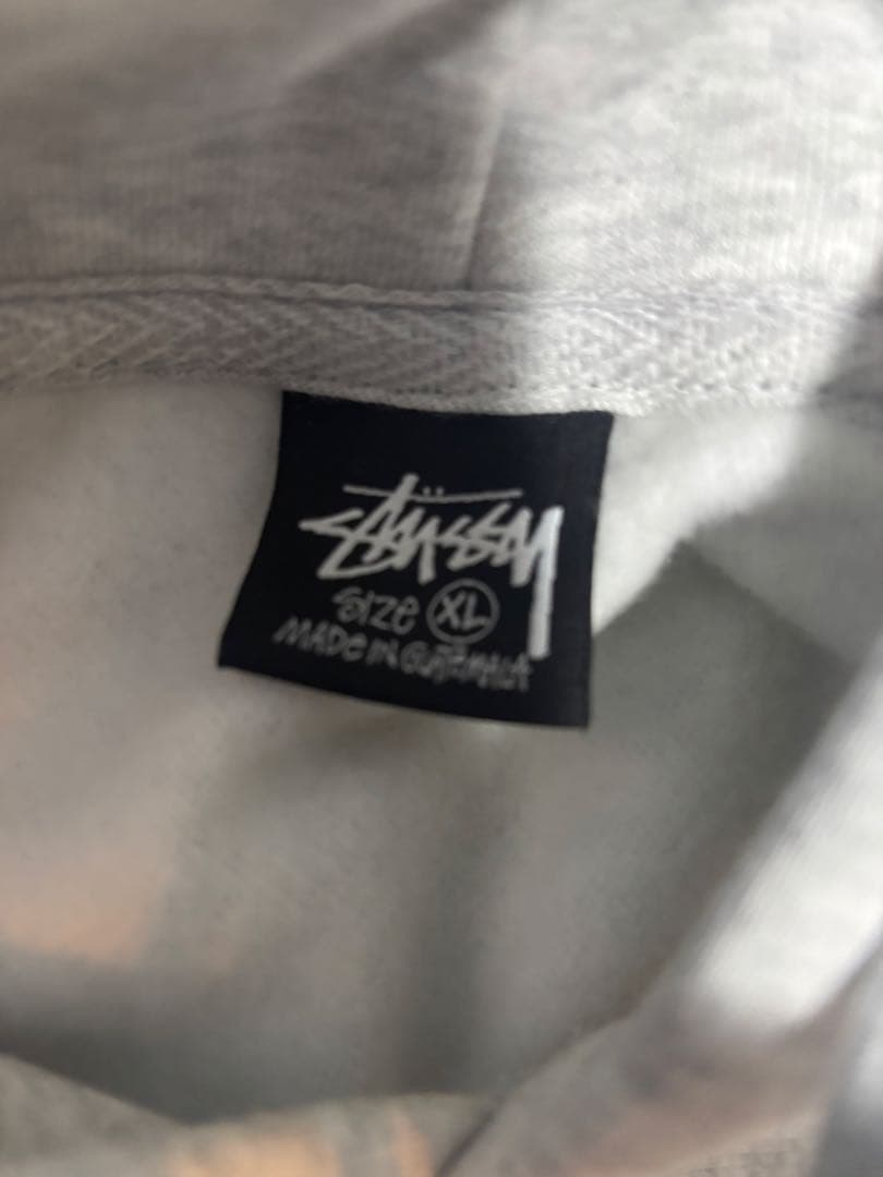 ステューシー　stussy ホノルル限定パーカー　xlアッシュヘザー
