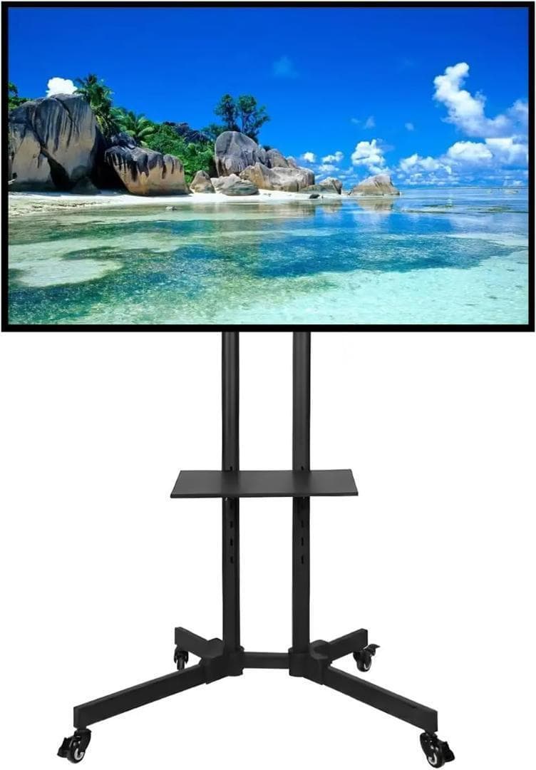 テレビスタンド キャスター付き 高さ調節可能 液晶テレビスタンド　映画鑑賞