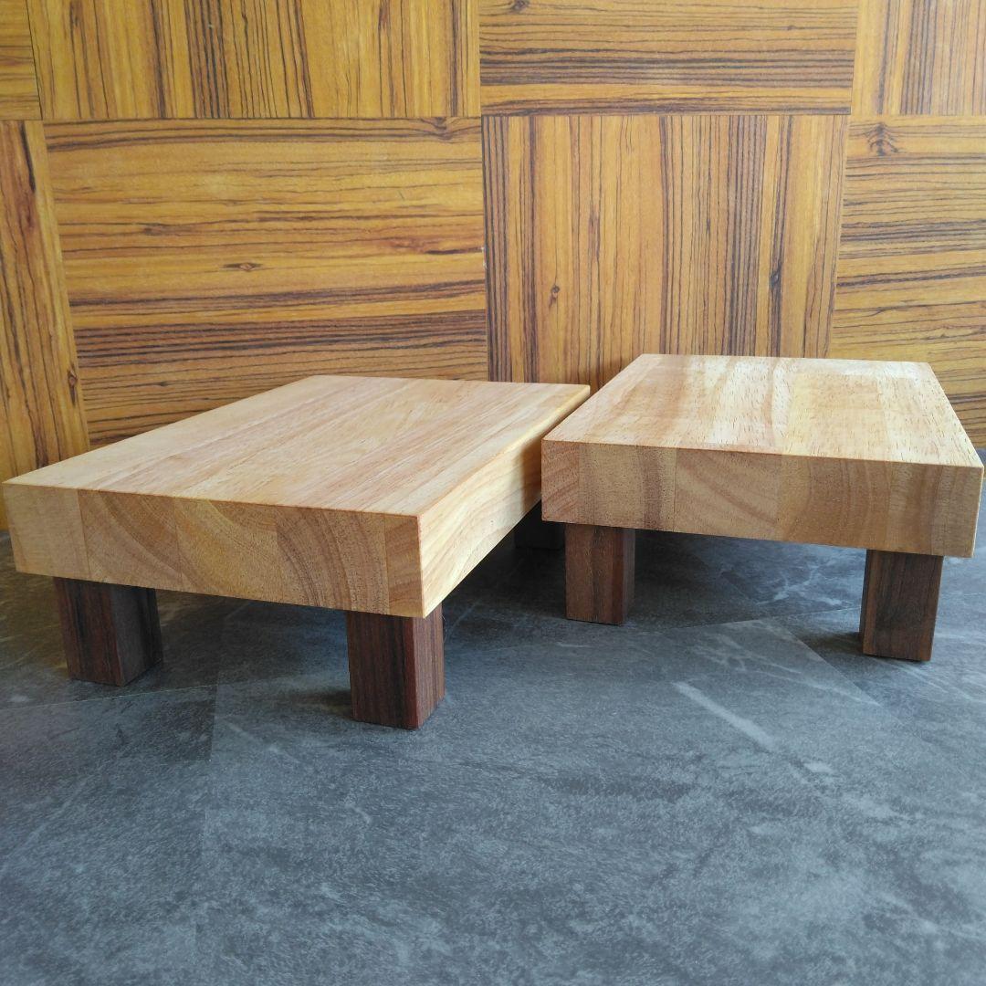 木製スピーカースタンド一対