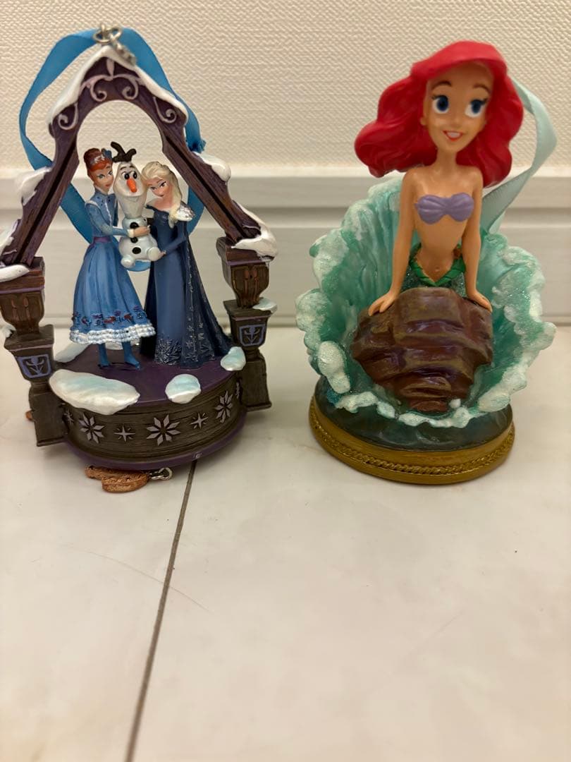 ディズニープリンセス クリスマスオーナメントセット　シューオーナメント