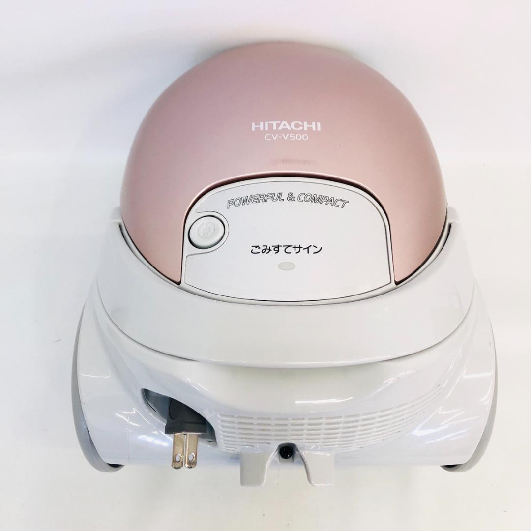 日立 紙パック式掃除機 CV-V500 動作OK 吸込仕事率500W「7537