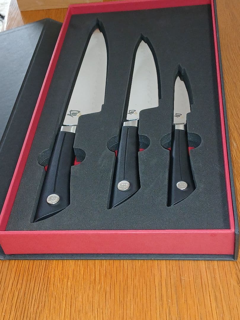 貝印　旬sora　プロ仕様包丁３本セット