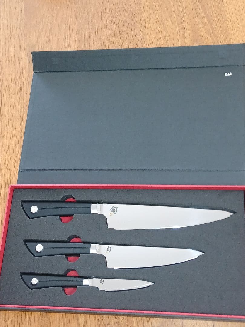 貝印　旬sora　プロ仕様包丁３本セット
