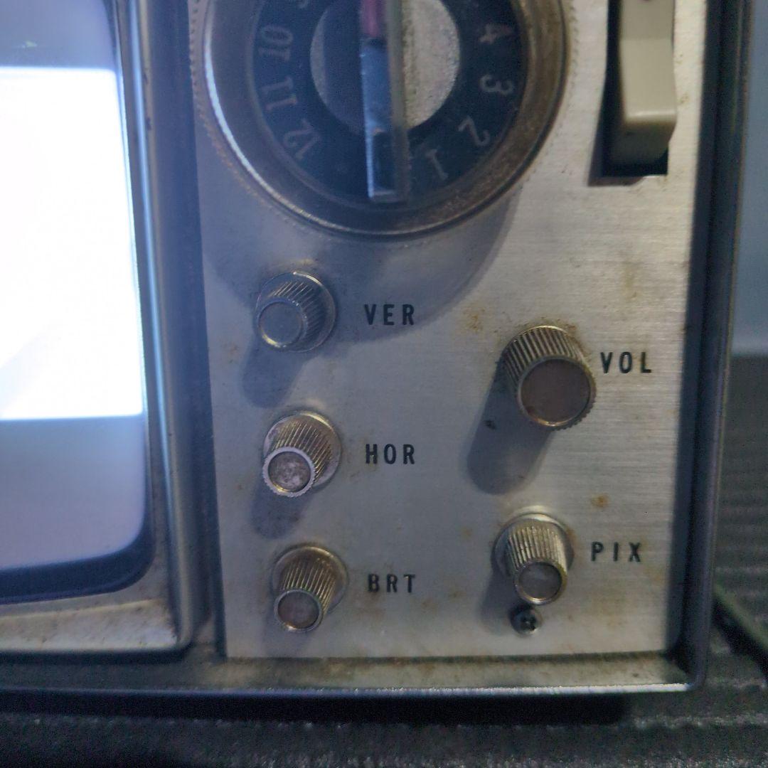 ソニー　SONY　ポータブルテレビ　5-202 昭和レトロ