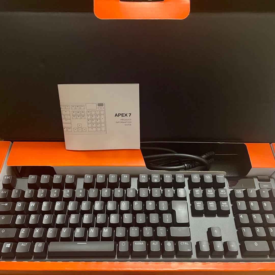APEX 7 赤軸キーボード　steel series