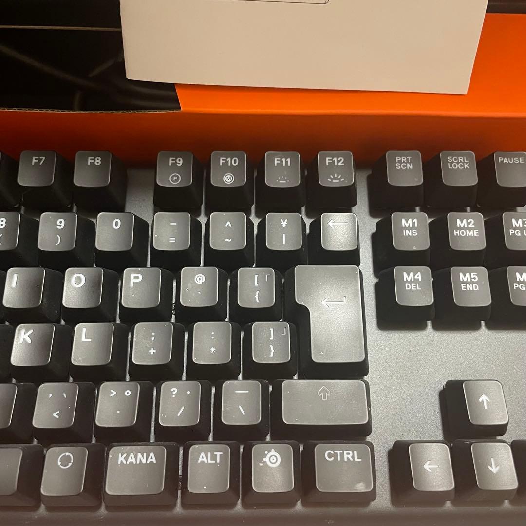 APEX 7 赤軸キーボード　steel series