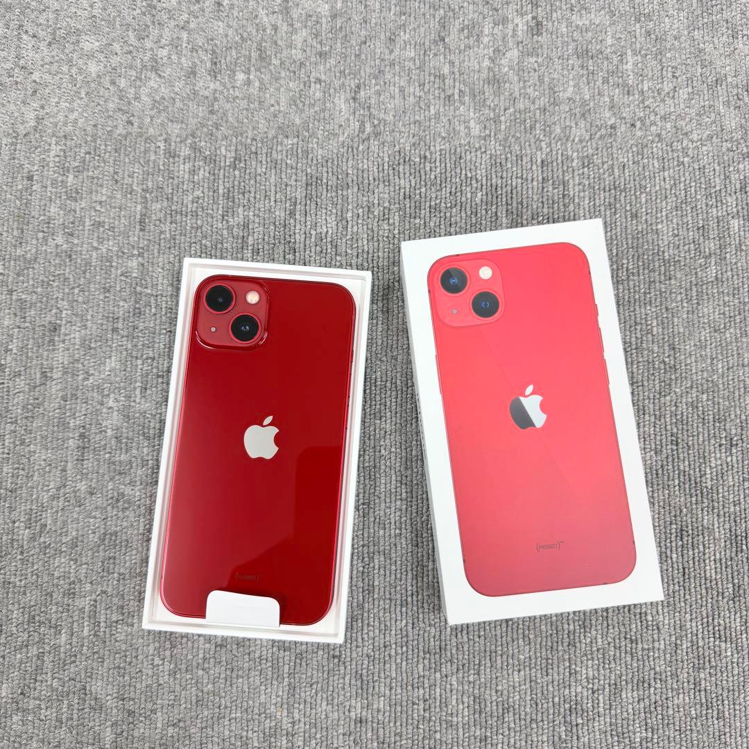 【新品未使用】iPhone 13 512GB レッド 国内SIMフリー