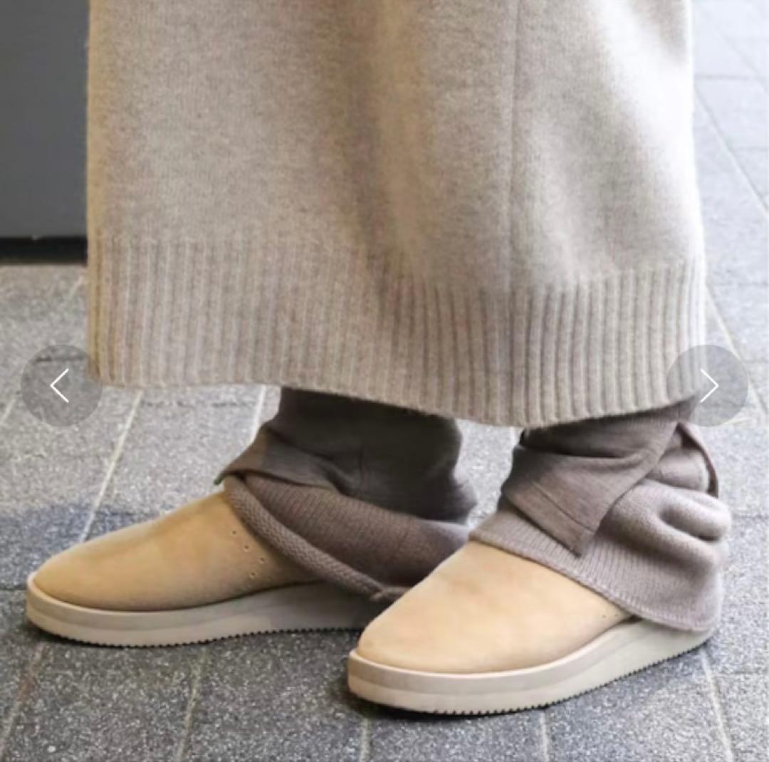 ドゥーズィエムクラス　CARIAGGI レッグウォーマー　カシミア100%