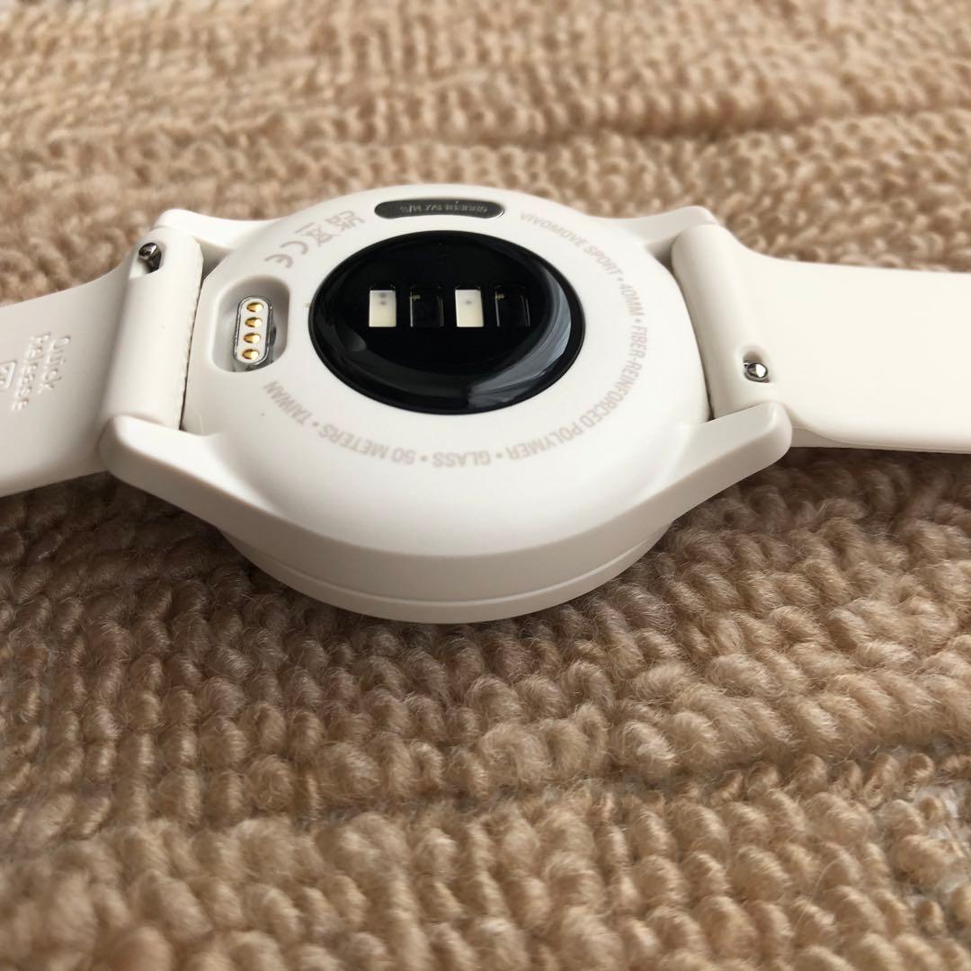 【GARMIN】 VIVOMOVESPORT Peach / Ivory