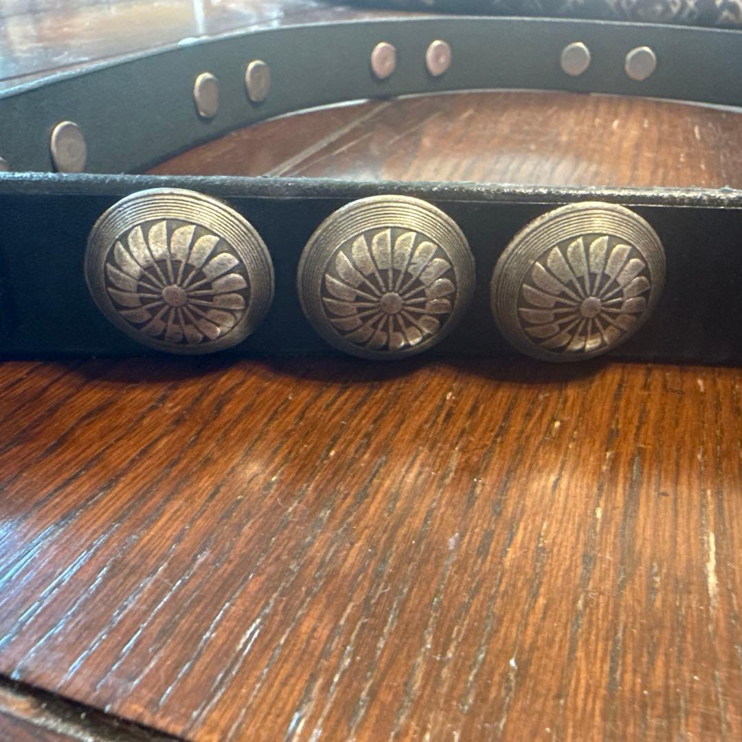 Supreme ✖️ BlackMeans ConchoLeatherBelt S