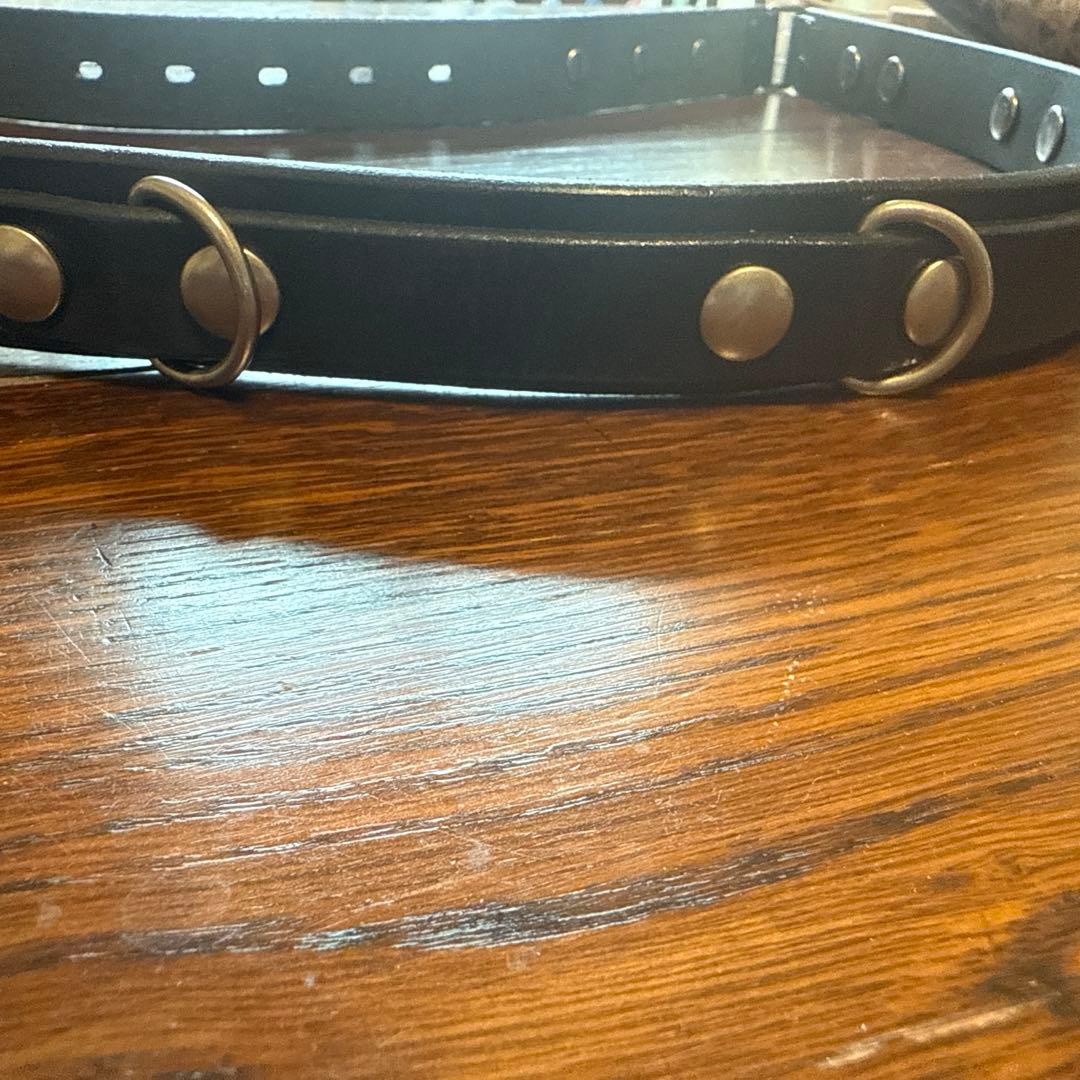 Supreme ✖️ BlackMeans ConchoLeatherBelt S