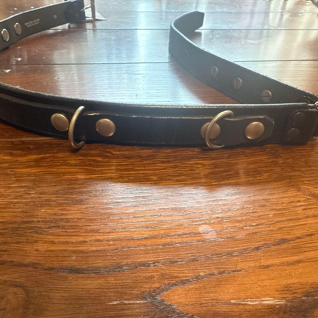 Supreme ✖️ BlackMeans ConchoLeatherBelt S
