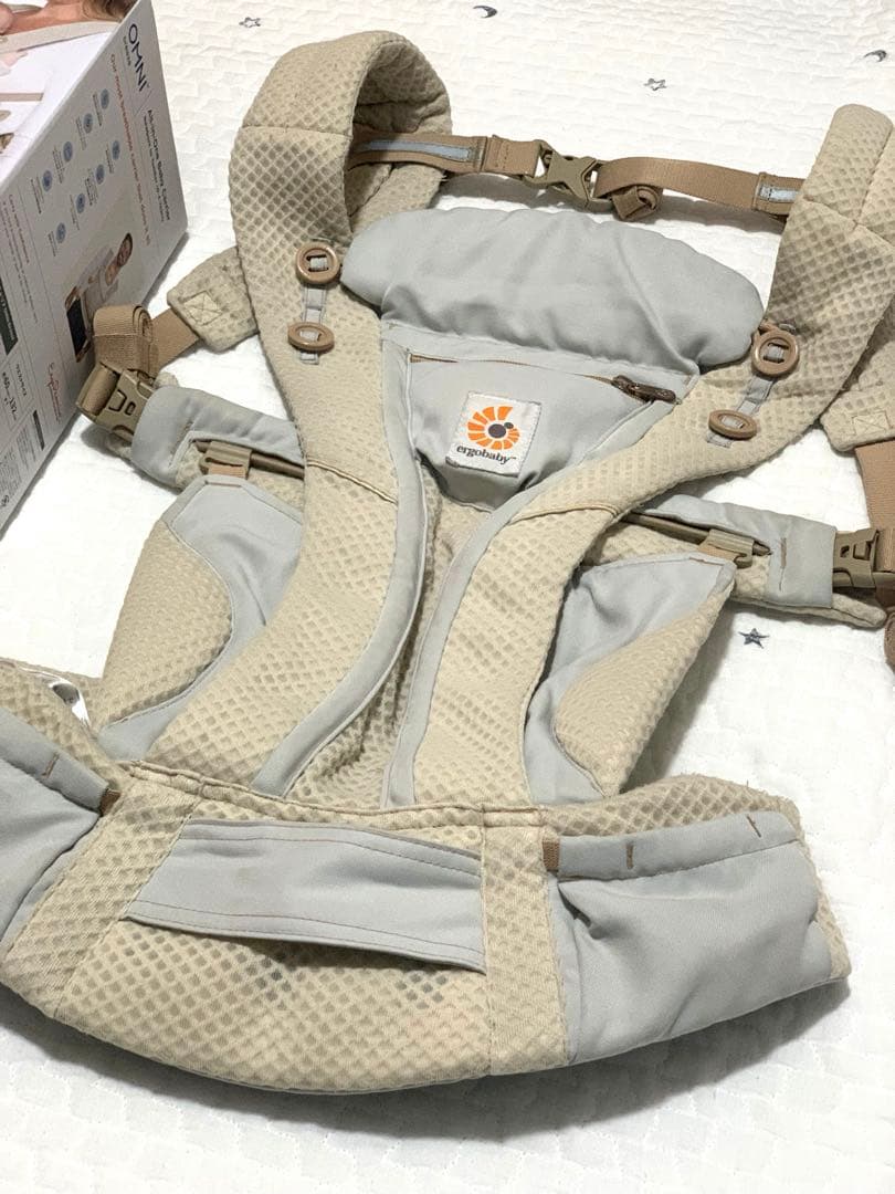 抱っこ紐　エルゴベイビー　オムニブリーズ　【サンドベージュ】