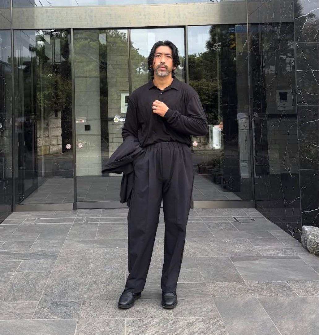 トップス OVY Two Layers Long Sleeve Polo M