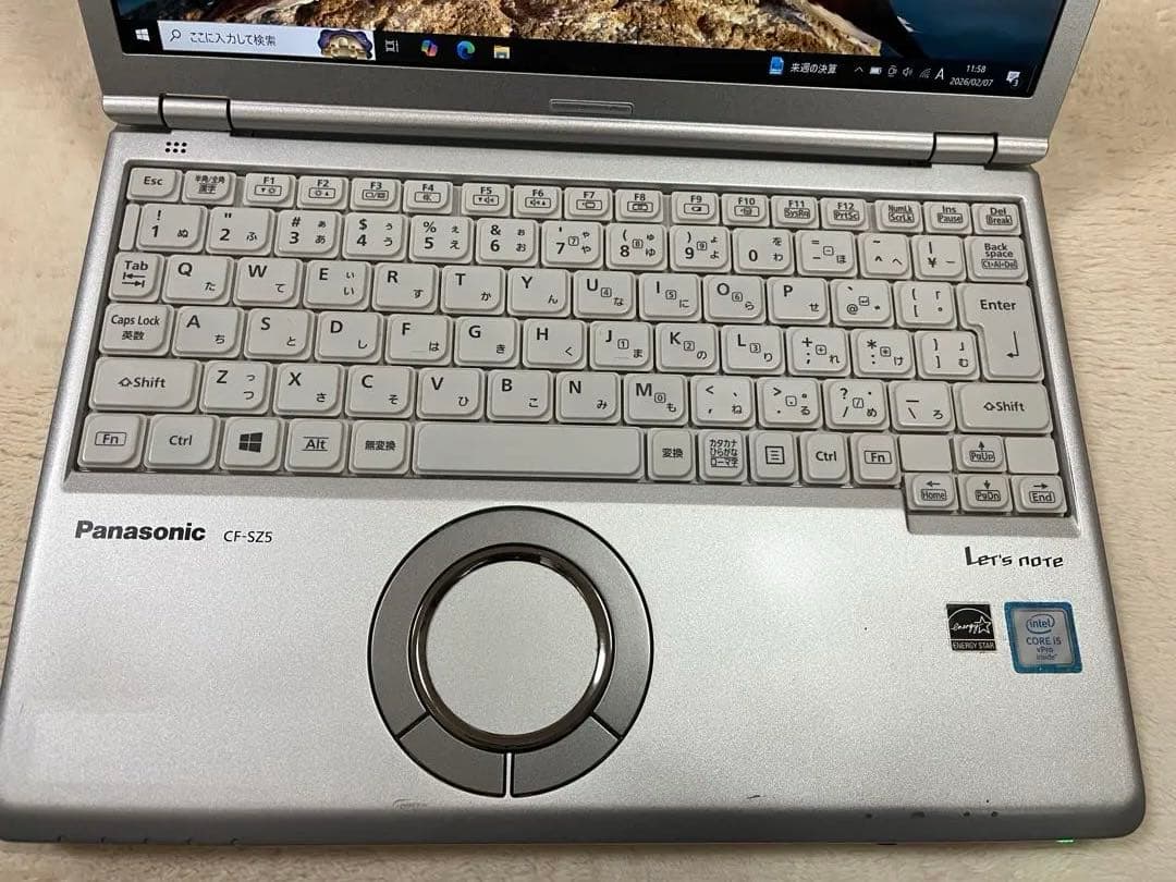 Windowsノート本体 Panasonic CF-SZ5PDY6S 8GB 256GB