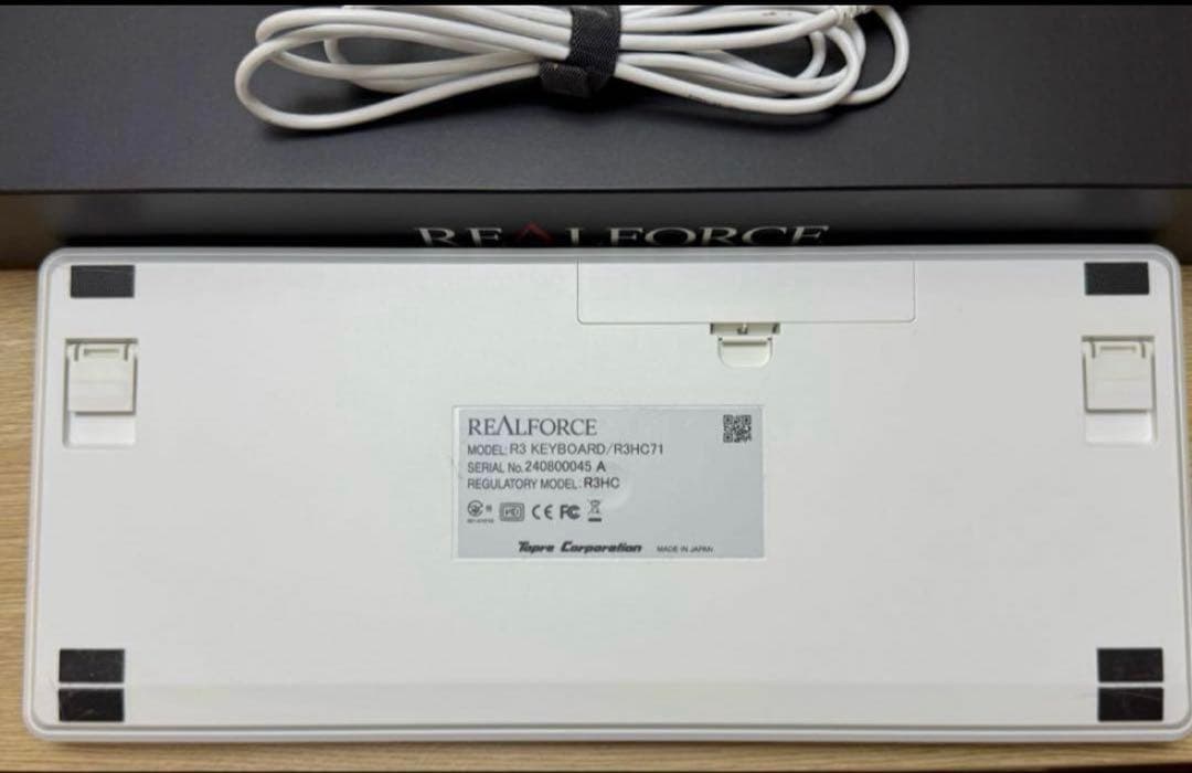 REALFORCE R3 日本語配列 R3HC71 ワイヤレス