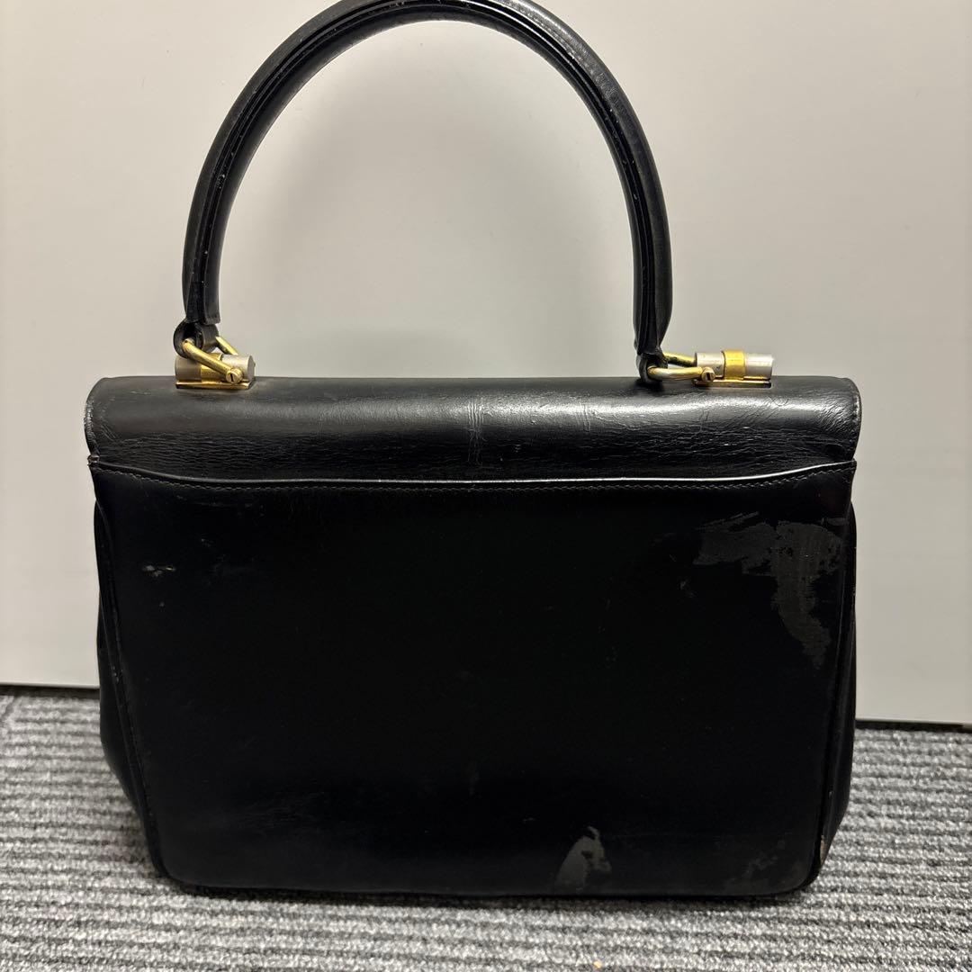 グッチ ヴィンテージ ハンドバッグ ゴールド金具