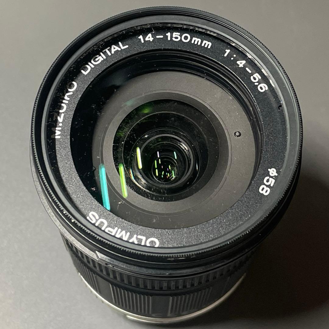 【訳あり・説明必読】OLYMPUSデジカメE-P2 レンズ・レザーホルダー付