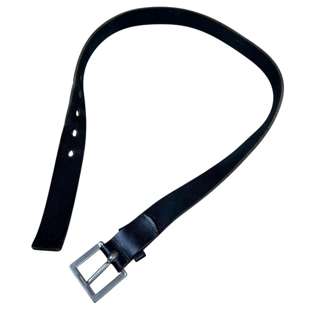 Y's for men ワイズフォーメン ヨウジヤマモト レザーベルト 本革 黒