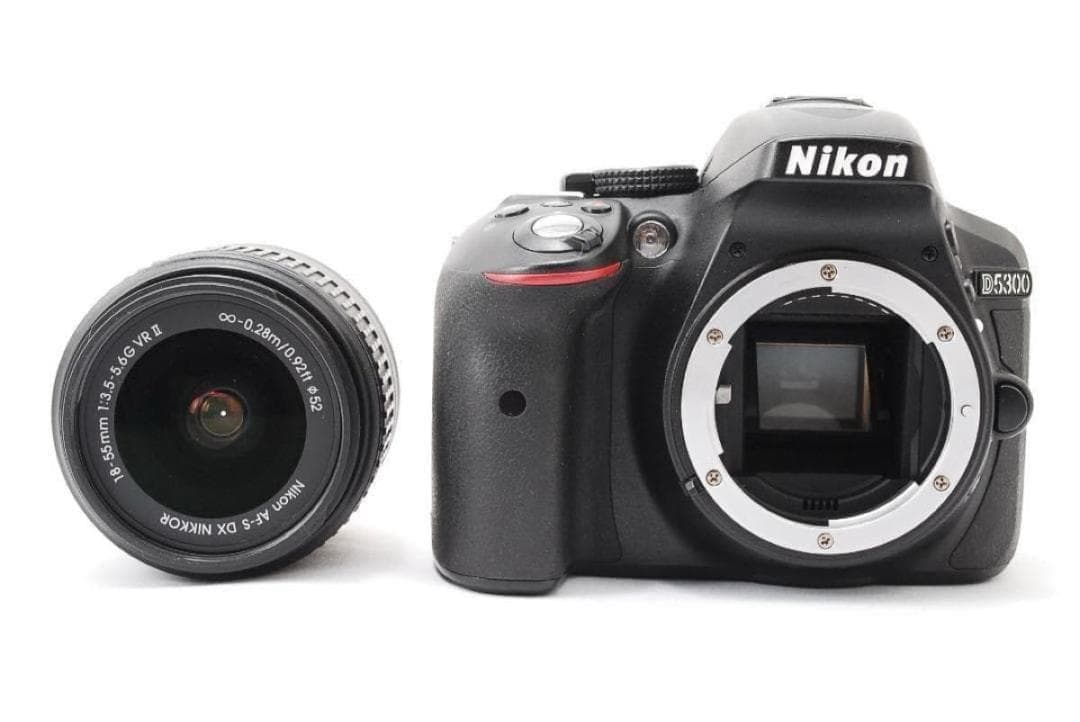 ショット数少なめ❤ Nikon D5300 カメラバッグ付 Wi-Fiスマホ転送