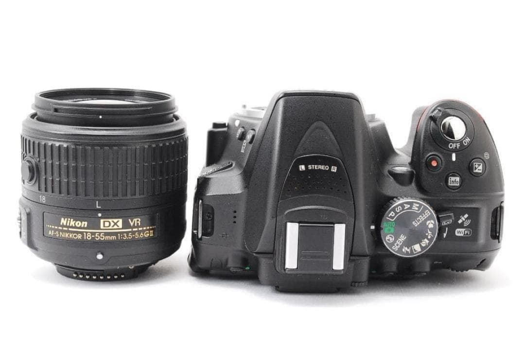 ショット数少なめ❤ Nikon D5300 カメラバッグ付 Wi-Fiスマホ転送