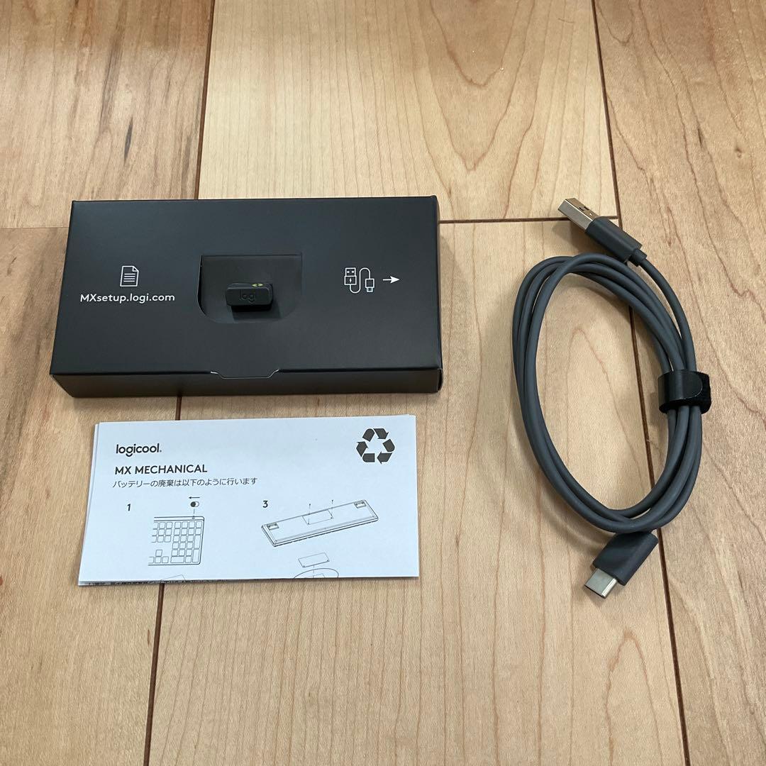 【ほぼ新品】logicool MXMECHANICAL KX850FTキーボード