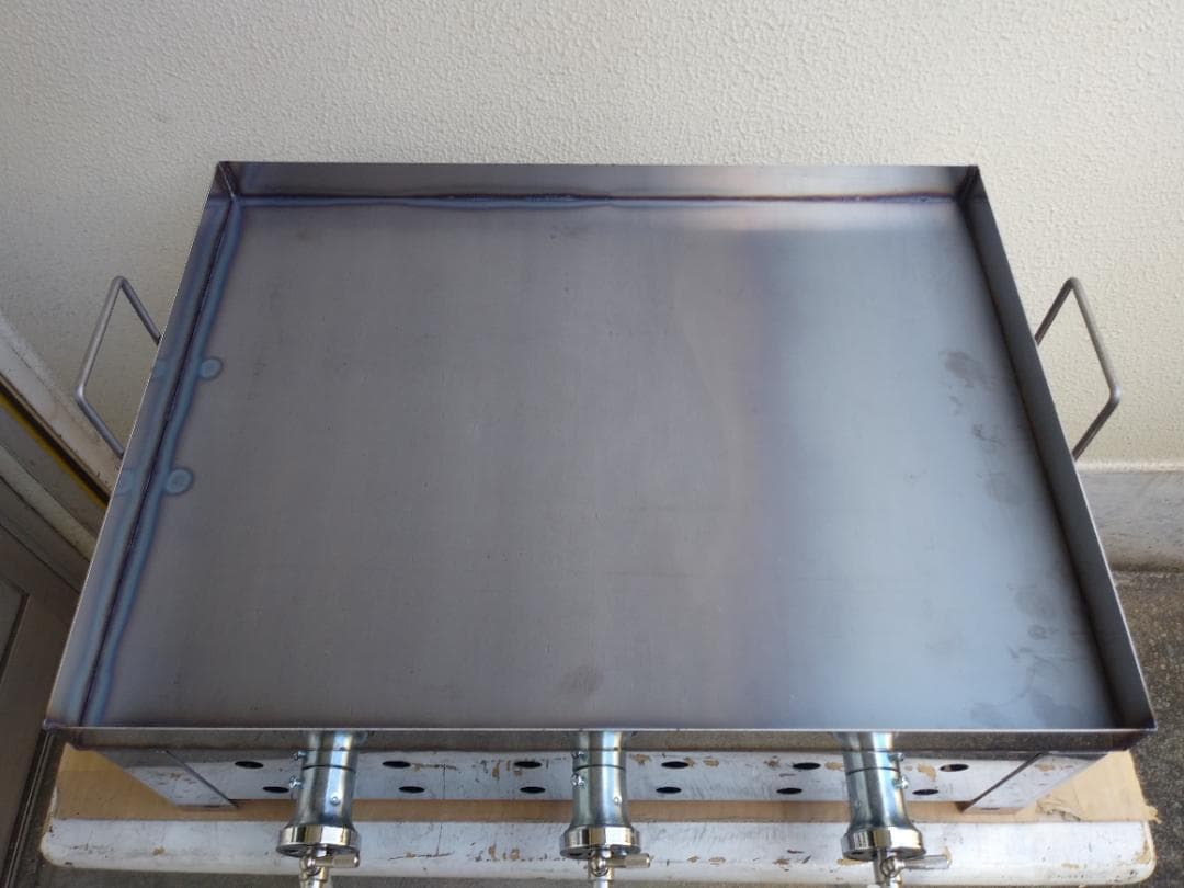 極厚　９mm鉄板　プロパンガスグリラー　お好み　焼きそば　学園文化祭り　未使用品