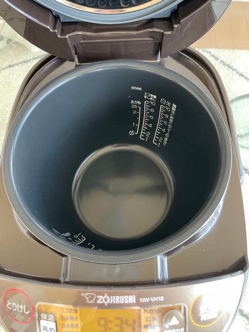 (美品) 象印　豪熱沸とうIH炊飯器　一升炊き　炊飯ジャー　日本製