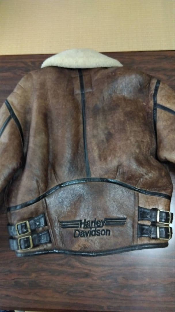 Harley-Davidson レザージャケット M ウール100%