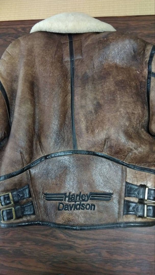 Harley-Davidson レザージャケット M ウール100%