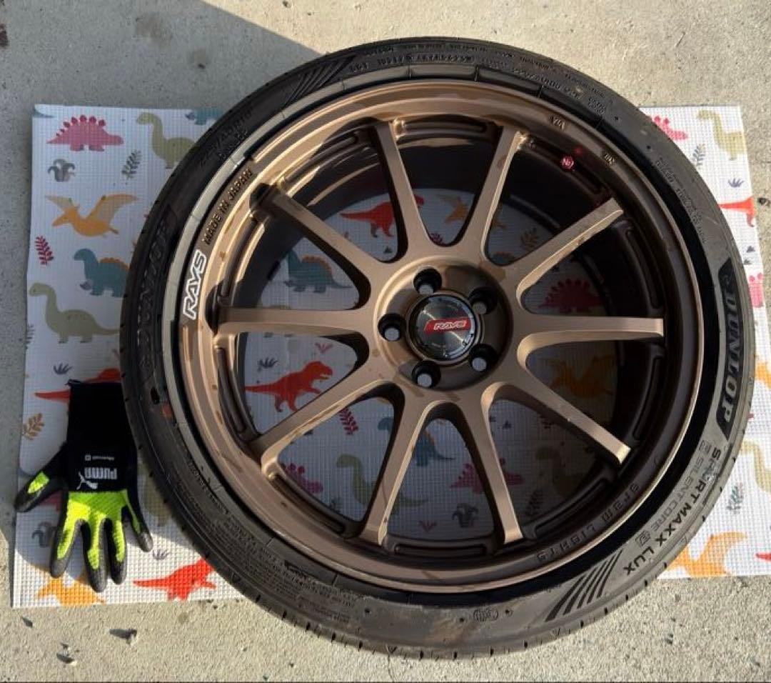 RAYS gramLIGHTS 57NR GR86 18インチ 4本セット