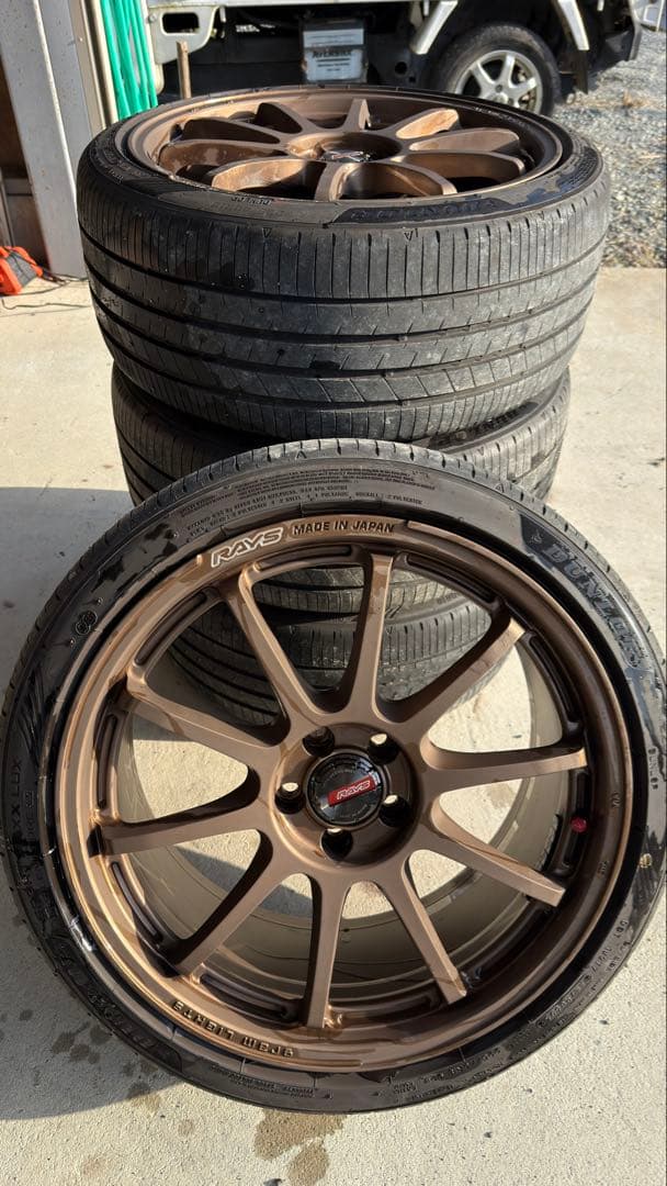 RAYS gramLIGHTS 57NR GR86 18インチ 4本セット