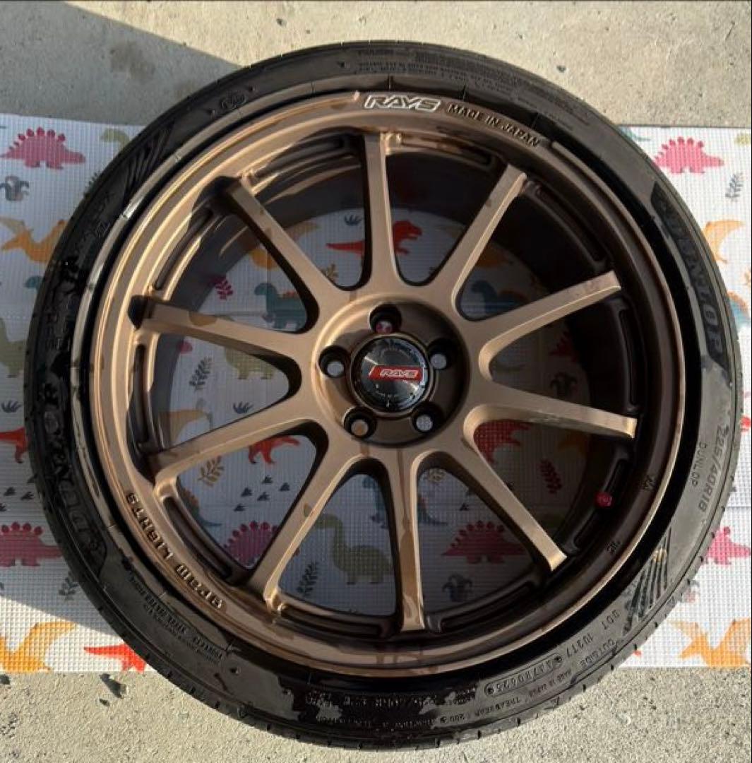 RAYS gramLIGHTS 57NR GR86 18インチ 4本セット