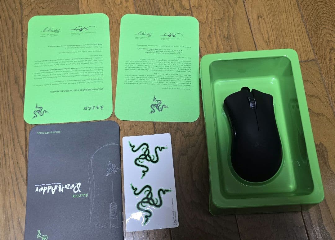 マウス・トラックボール Razer DeathAdder / blackwidow gold