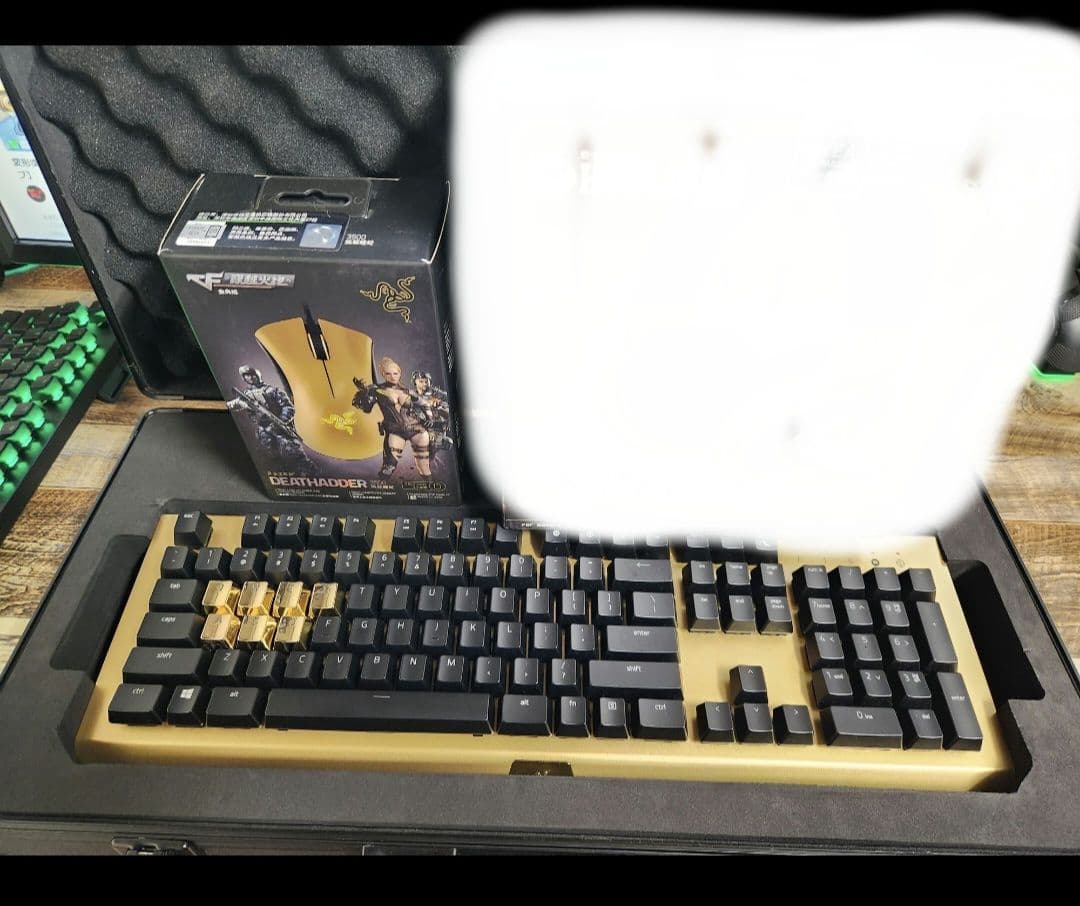 マウス・トラックボール Razer DeathAdder / blackwidow gold