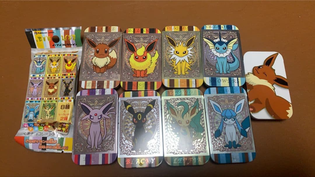 イーブイコレクション　プチ缶　8種＋シークレット1種＋未開封1つ