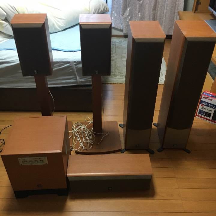 5.1ch スピーカー&アンプ セット売り ホームシアター ヤマハ