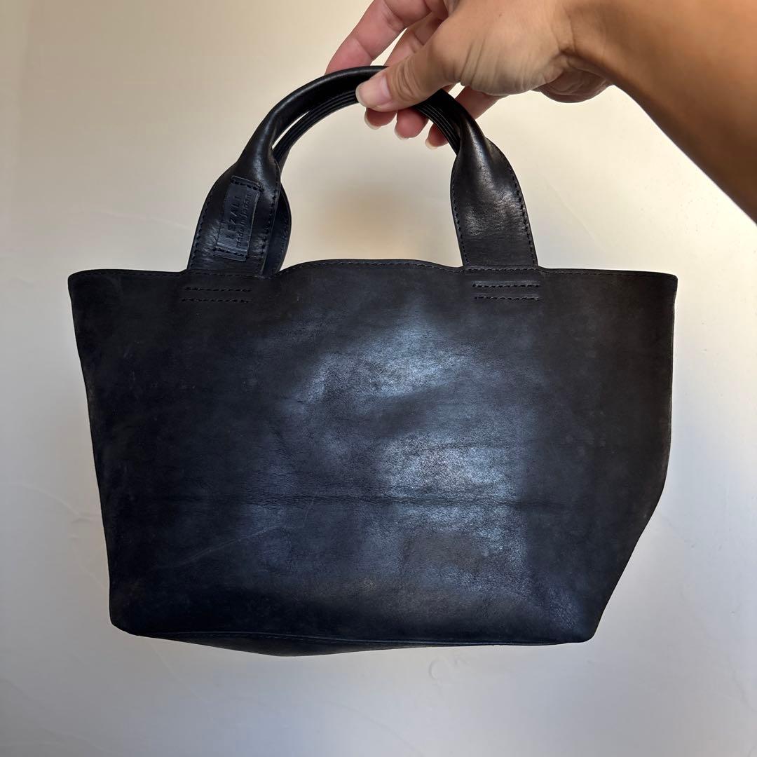 MS702-ブラック　超軽量ミニトートバッグ