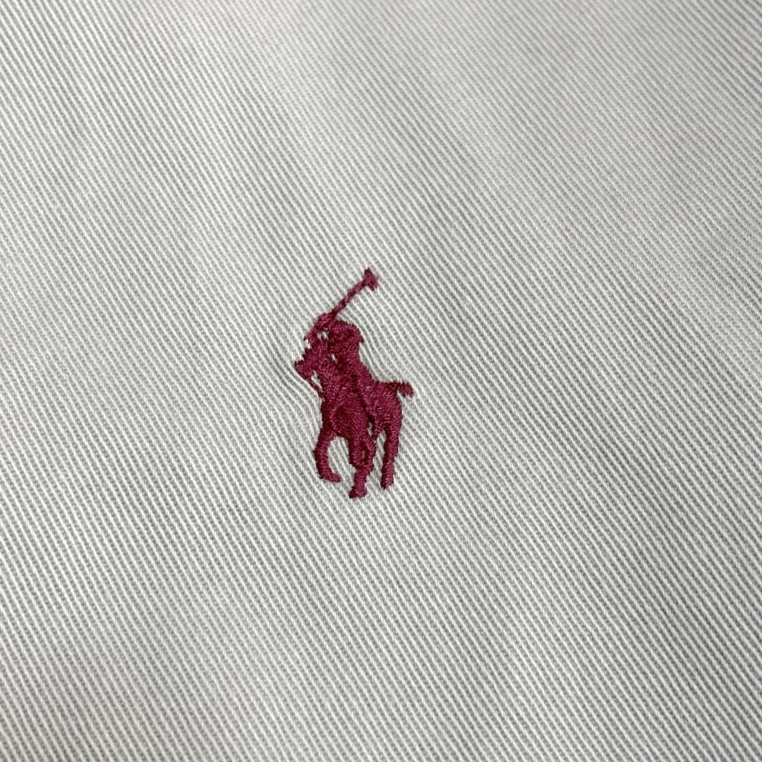 90s 三角タグ　ポロラルフローレン スイングトップ M ブラウングレー