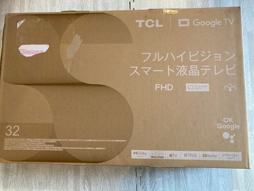 TCL 32インチ フルハイビジョン液晶テレビ 32S5400