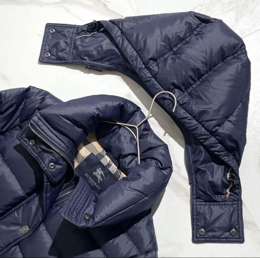 極美品◼️バーバリーBurberry ダウンジャケット　サイズ44 クリーニング済