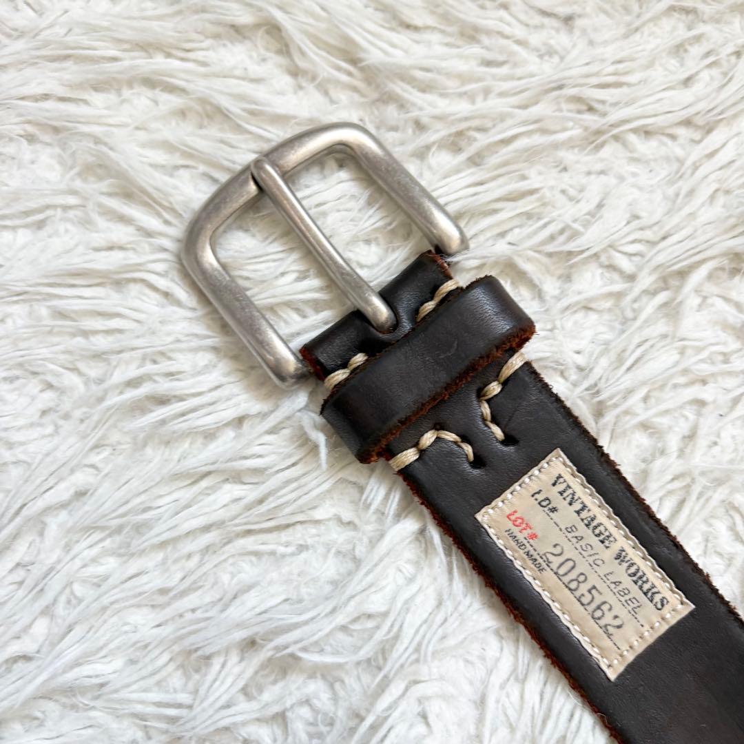 小物 Vintage Works DH5736 Leather belt 5Hole